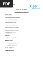 Programa Del Cursillo Introductorio Fisicoqca-Iss