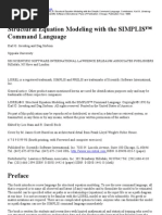 Joreskog&Sorbom - LISREL 8 - Structural Equation Modeling With Simplis Command Language (1998) - Iki1psl