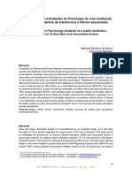 Saúde Mental em Estudantes de Psicologia de Uma Instituição Pública Prevalência de Transtornos e Fatores Associados