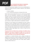 Indicaciones y Pautas para La Elaboracion Del Producto Bimestral - 2do Secundaria