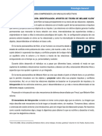 Conceptos Centrales para Comprender Los Vinculos Afectivos