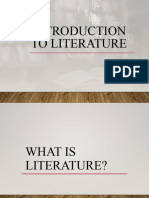 01 Introduction To Literature