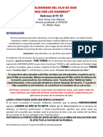 Sermón 17 La Solidaridad Del Hijo Con Los Hombres