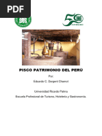 Pisco Patrimonio Del Peru Urp PDF