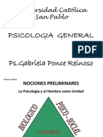 Clase 1 Conceptos Generales de La Psicologia