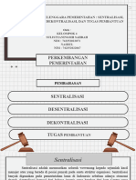 Azas-Azaz Penyelenggara Pemerintahan