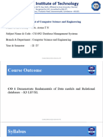 LM 5 - Constraints Relational Algebra