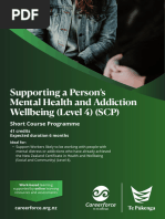 Brochure - SCP Supporting A Persons Mental Health and Addiction Wellbeing