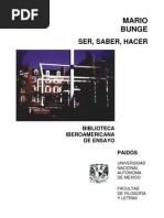 Mario Bunge - Ser, Saber, Hacer