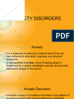 Anxiety Disorders