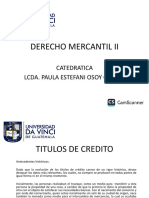 DERECHO MERCANTIL II 31 Enero