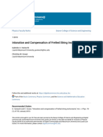 Intonation and Compensation of Fretted String Instruments