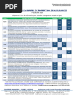 Formations en Assurances CIMA Et RDC