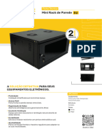 Datasheet Mini Rack de Parede 5U