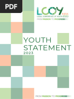 Youth Statement Lcoy India 2023