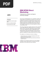 IBM SPSS Direct Marketing