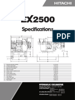 Excavator Hitachi EX2500