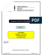 District Test On The Circular Flow Model-1-1