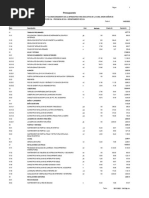 Presupuesto Referencial Cuna