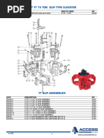 AOT. YT 75 Ton Slip Type Elevator