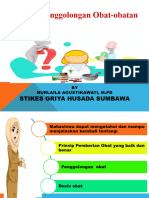 Pertemuan Ke-3 (Penggolongan Obat-Obatan)