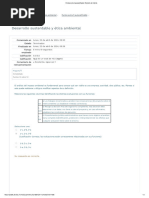 Desarrollo Sustentable y Ética Ambiental Puntos Extra 5 Autocalificable