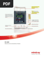 Monitor - VS600 - Mindray - Ficha Técnica