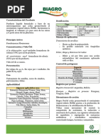 Ficha de Producto Biagro Argentina 2023 - ProSol