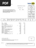 Extracto de Tarjeta de Crédito