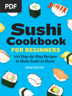 Sushi Cookbook For Beginners