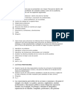 Los Dilemas Éticos Que Se Presentan Con Mayor Frecuencia Dentro Del Ejercicio de La Profesión de Contador Público Como de La Auditoría