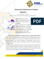 ABAS II. Sistema de Evaluación de La Conducta Adaptativa