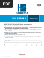 Caderno de Questoes Prova 2 Famema 2024