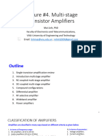 Lecture 4. Multi - Stage Transistor Amplifers - For Uploading