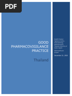 Thailand: Good Pharmacovigilance Practice