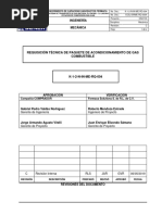 Requisición Técnica de Paquete de Acondicionamiento de Gas Combustible