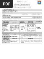 Sesión de Aprendizaje 01 - 6°