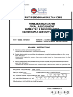 New Final-Exam Questions SBK-3023