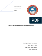 Control de Convencionalidad o Inconvencionalidad Grupo #4