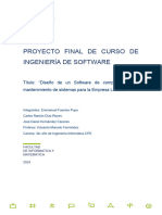 Proyecto Final de Curso de Ingeniería de Software I