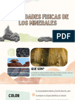 Propiedades Fisicas de Los Minerales