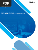 IPO Report - India Shelter Finance Corporation Ltd.