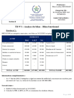 Série N°1 - TD ANALYSE FINANCIERE