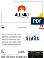 Alumni Committee Pitch Deck