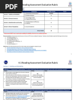 NDE Literacy Assessment Rubric