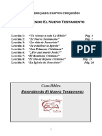 Entendiendo El Nuevo Testamento Lecciones 1-9