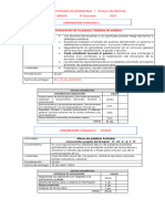 Hoja de Actividades de Aprendizaje + Escala Valorativa 1 Unidad 3 Quincena 2024