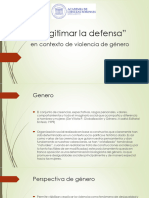 La Legitima Defensa en El Contexto de VG 2022