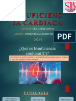 Insuficienc Ia Cardiaca: Docente: Alumna