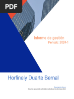 Plantilla de Informe Gestion en Word